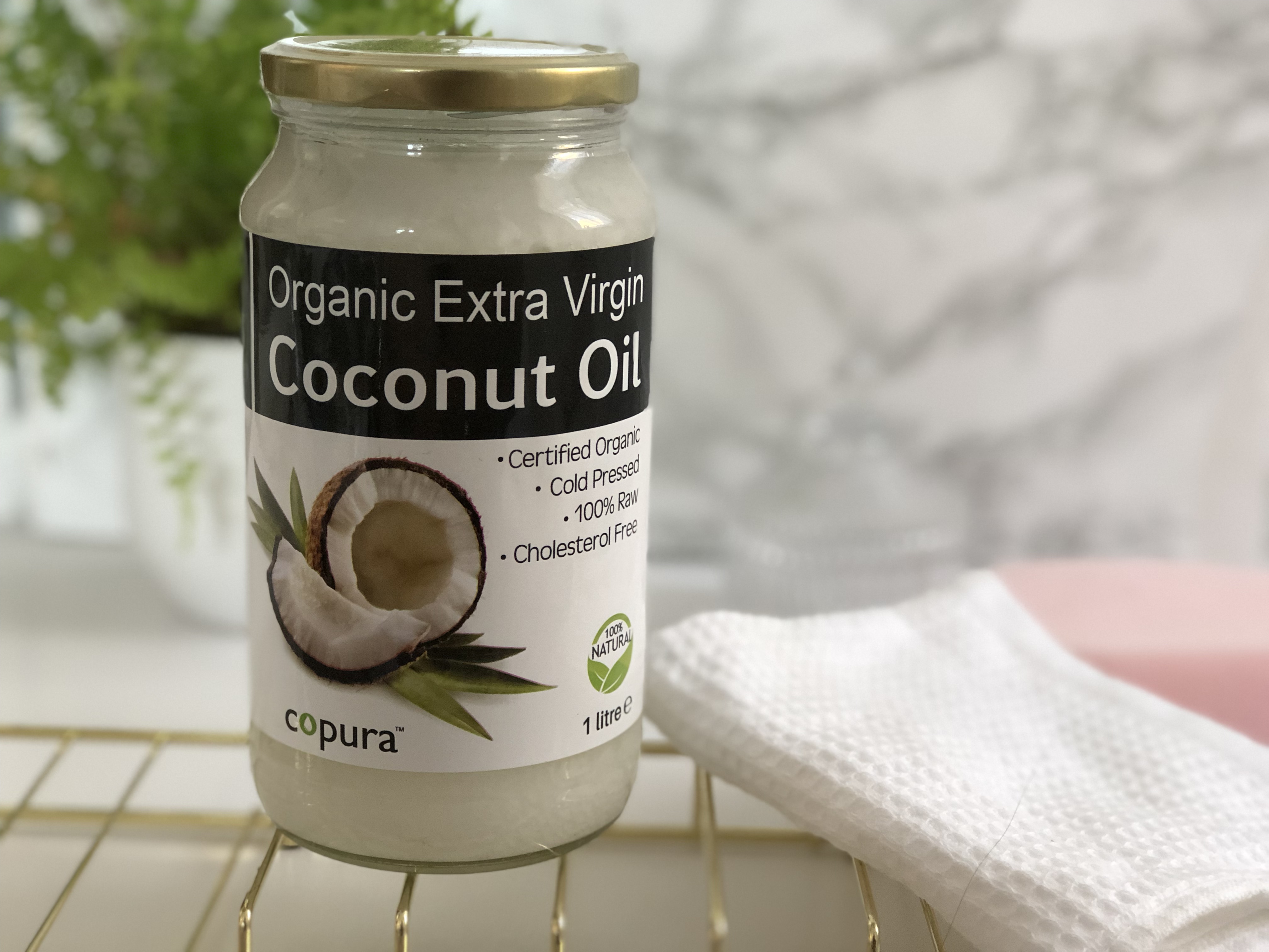 Copura Extra Virgin Organic Coconut Oil 1 Litre